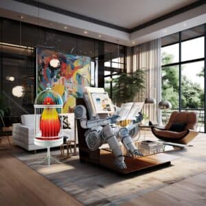 Inpeinture robot (Midjourney 5.2)