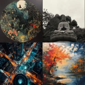 Résultat avec poids (Midjourney 6)